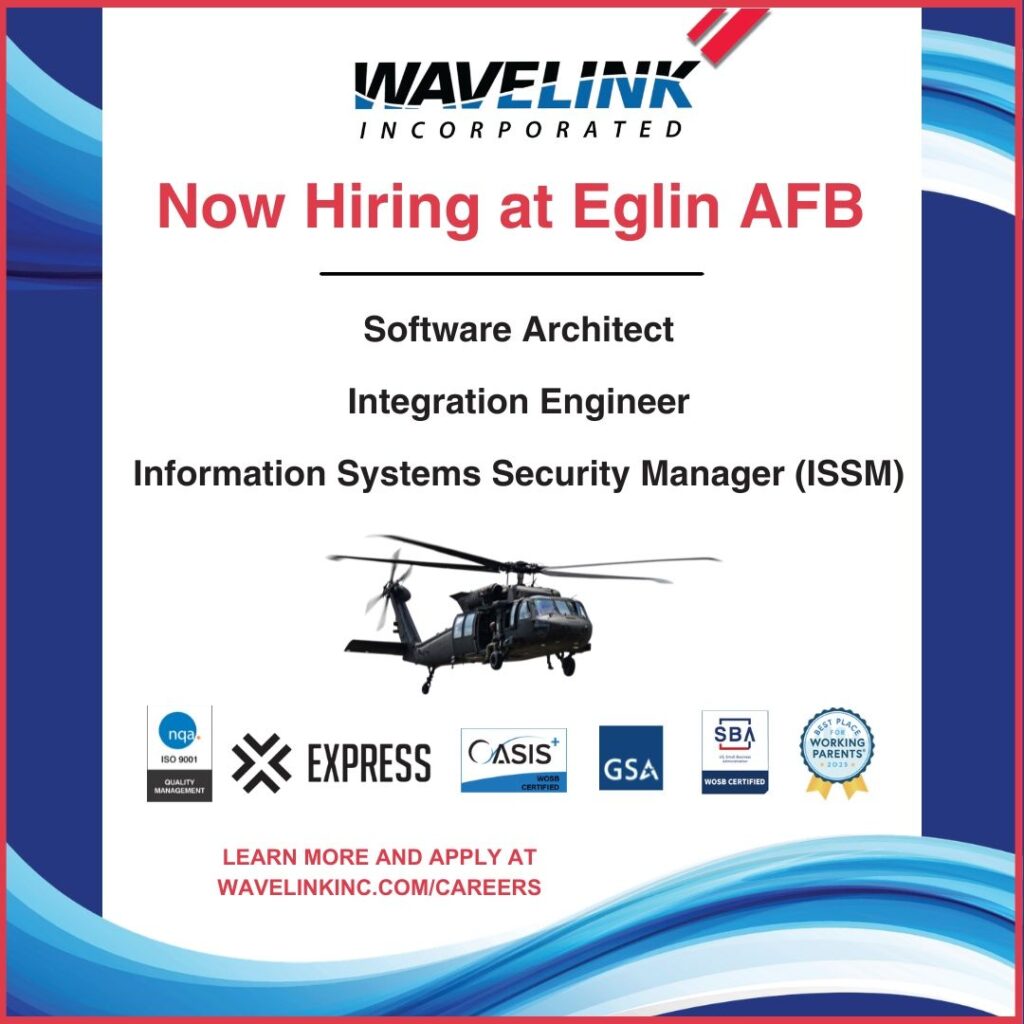 Now Hiring at Eglin AFB